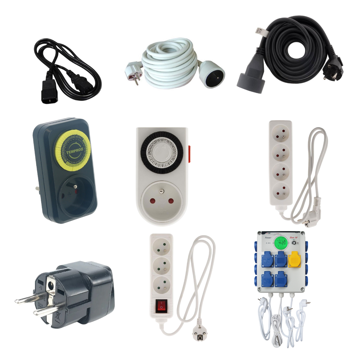 Nos divers câblages pour appareils électriques et éclairage
